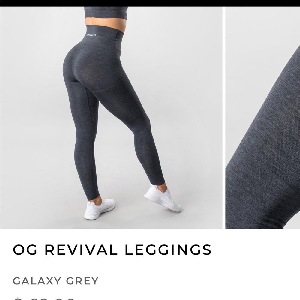 Alphalete revival leggings OG